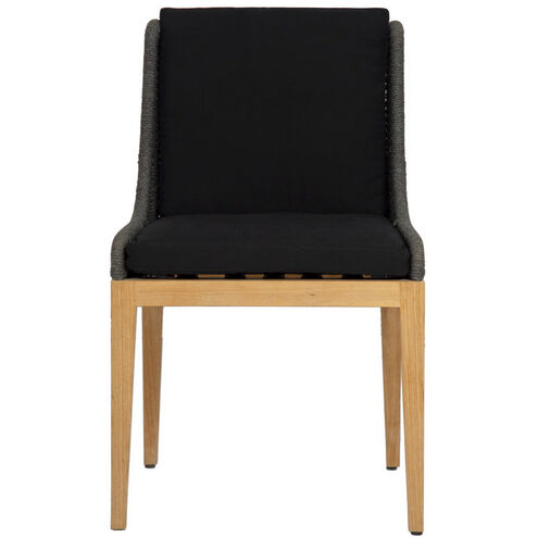 Sorrento Natural / Arashi Black Outdoor Dining Chair